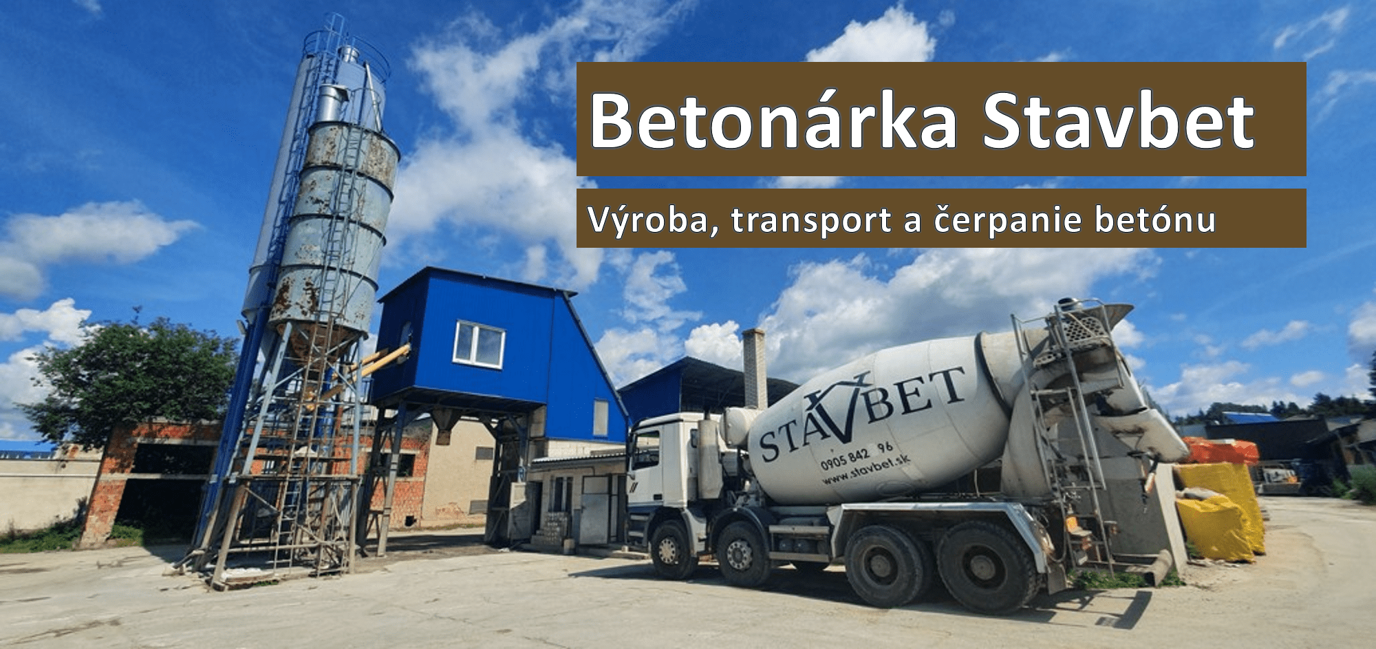 doprava a čerpanie betonu Svidnik a Stropkov